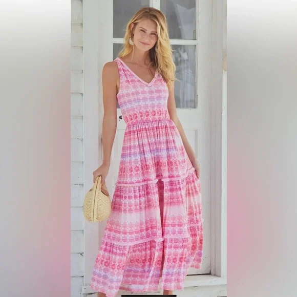 Cabana Life | Dresses | Cabana Life Napa Tiered Maxi Dress | Poshmark